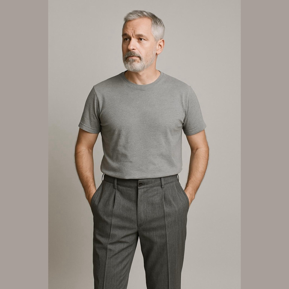 Louis Raphael Gray Dress Pants Men Size 38 30